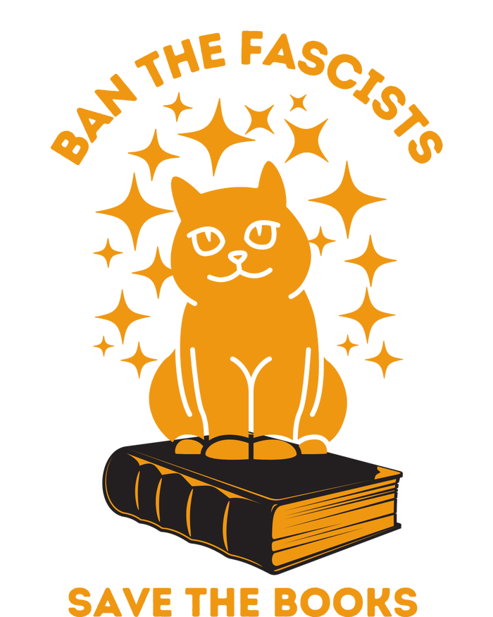 Ban The Fascists Save The Books Bookaholics Cat Doggie Tank