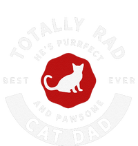 Totally Rad Cat Dad Father's Day Magnet