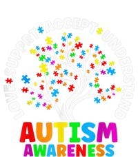 Autism Tree Puzzle tee Love Accept Support Autism Awareness Magnet