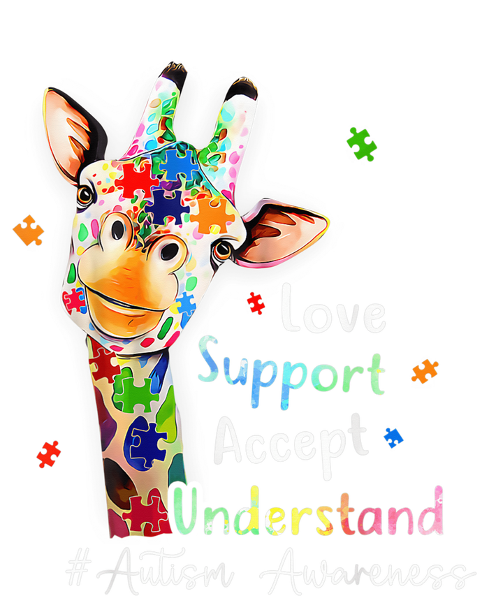 Autism Shirt Love Accept Support Autistic Autism Awareness T-Shirt