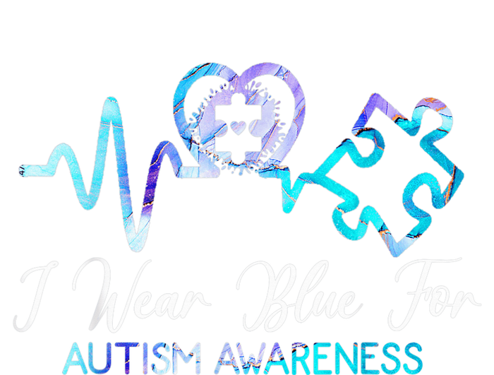 Autism Awareness - I Wear Blue For Autism Awareness Gifts Kids Hoodie