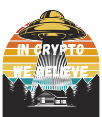 In Crypto We Believe, Get In Loser, Crypto, UFO, To The Moon Ladies Long Sleeve Shirt