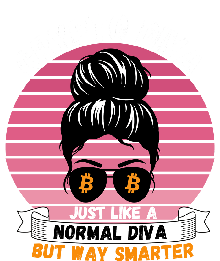 Crypto Diva, Crypto Mom, Plan B, HODL Bitcoin, Blockchain, Crypto Queen T-Shirt