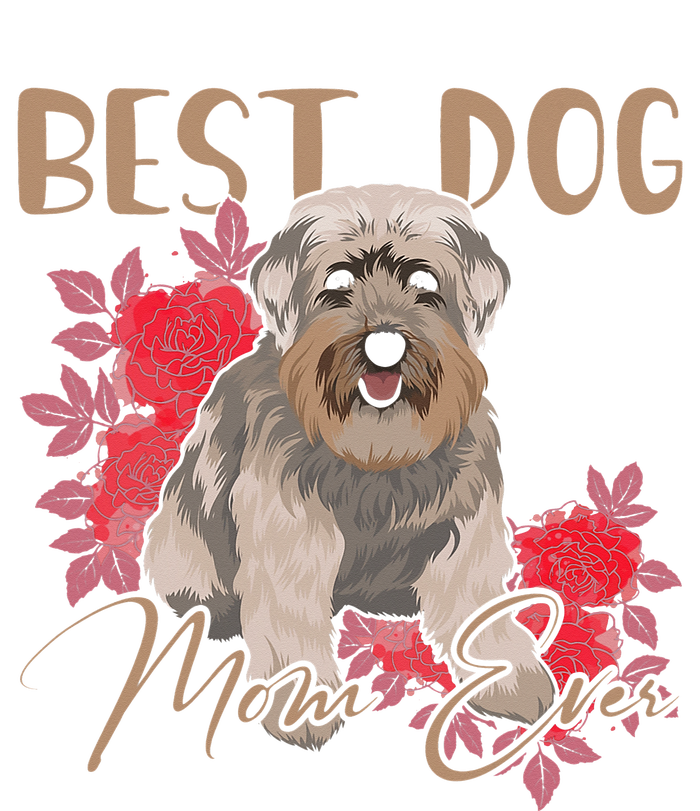 Best Dog Mom Ever Miniature Schnauzer Funny Mother's Tall T-Shirt