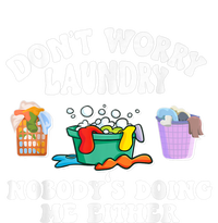 Don't Worry Laundry Nobody's Doing Me Either Funny Sustainable Knit Beanie