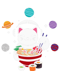 Cat with Ra in Space Anime Neko Astronaut T-Shirt