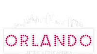 Retro Orlando City Skyline Ladies Essential Tank