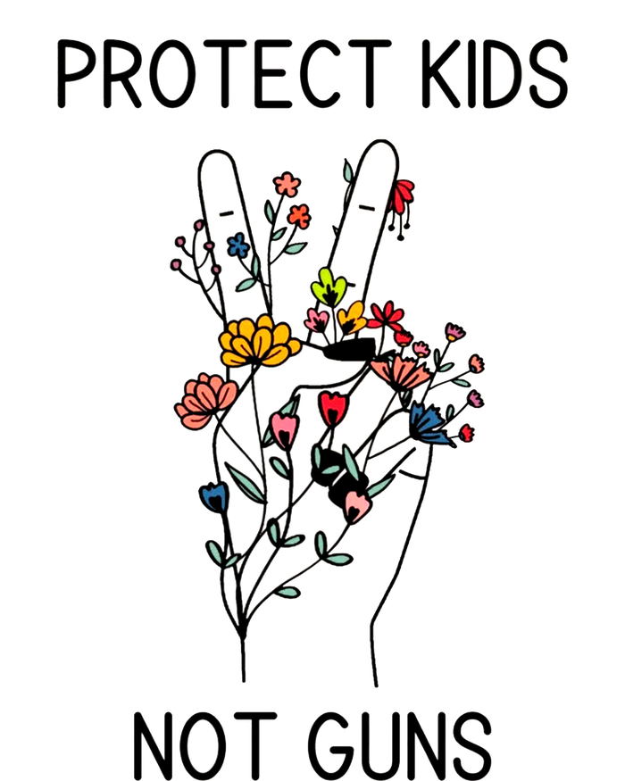 Protects Kidss Not Guns V-Neck T-Shirt