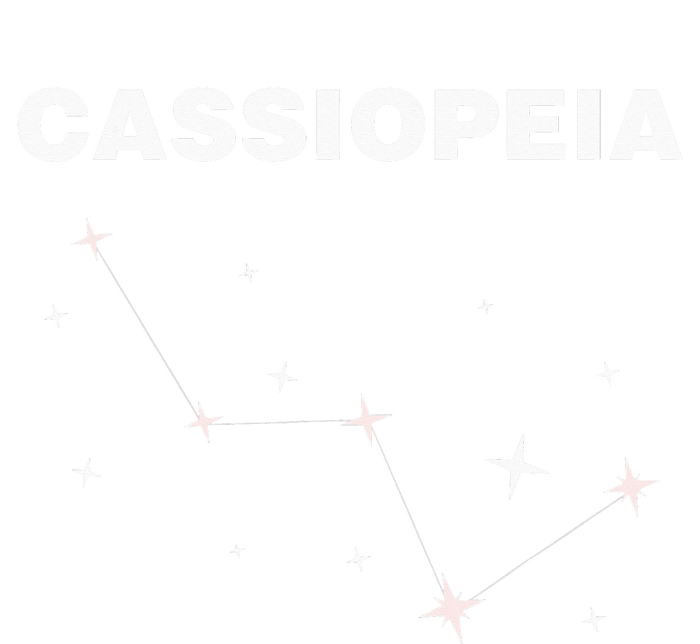 Cassiopeia Star Constellation For Stargazer Astronomy T-Shirt