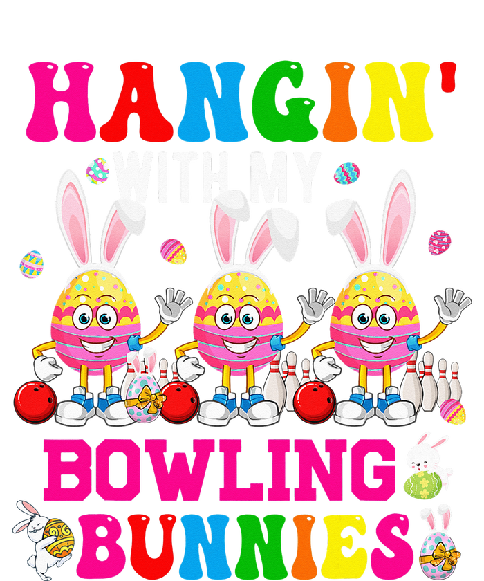 Hangin' With My Bowling Bunnies Three Cute Bunny Eggs Player T-Shirt