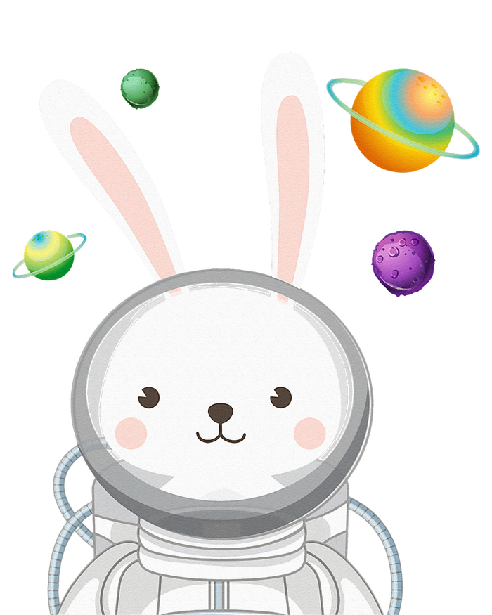 Happy Easter Day Bunny Egg astronaut Space Women's Racerback Tank