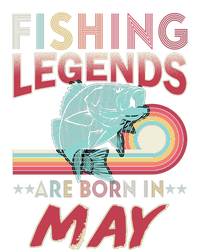 Fishing Legends Are Born In May Full-Length Apron With Pockets