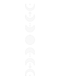 Moon Phase Cycle Phases Of The Moon Astronomy Stargazer T-Shirt