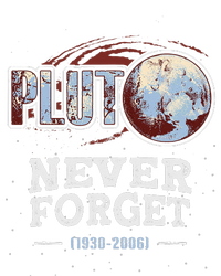 Never Forget Pluto Funny Space Planet Astronomer T-Shirt