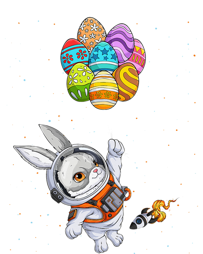 Papillon Bunny Astronaut In Space Planets Easter Eggs Magnet