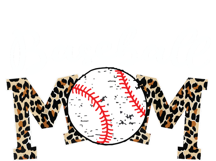 Softball Baseball Mom Leopard Tee Mother's Day Sustainable Beanie