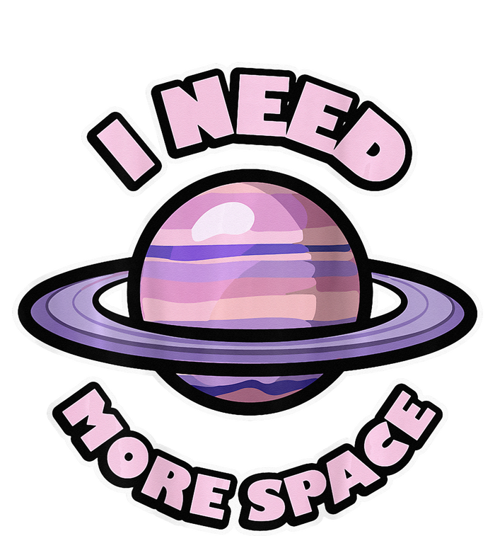 Space BACKPRINT Design for I Need More Space Tie-Dye T-Shirt