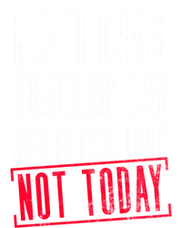 National Teacher Day Selfless But Not Today Gift Teacher Day Cute Gift Ladies Essential Flowy Tank