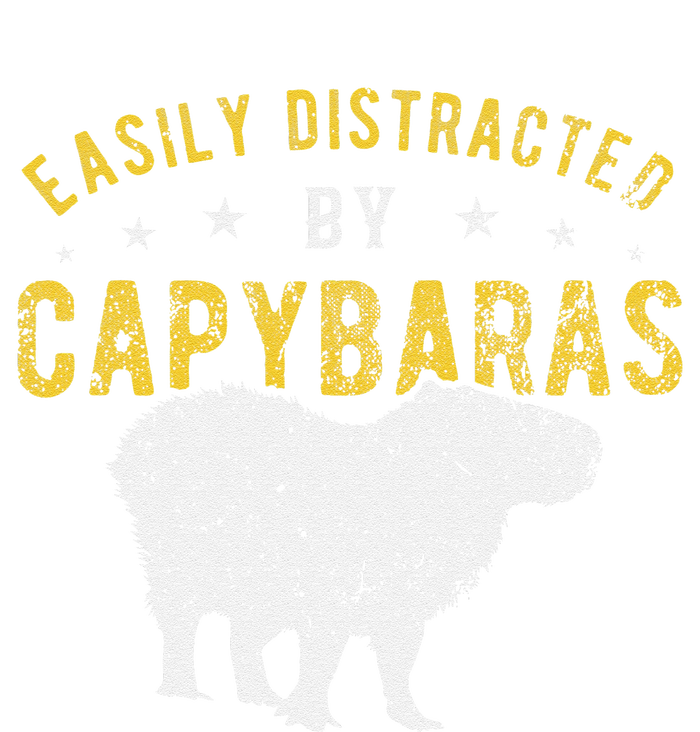 Easily Distracted By Capybaras Button