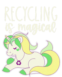 Recycling Is Magical Earth Day Unicorn Recycle T-Shirt