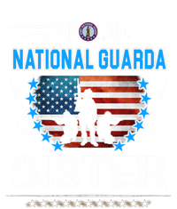 Proud Army National Guard Sister Veteran Us Flag Patriotic Cool Gift Sustainable Knit Beanie