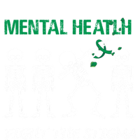 Fight The Stigma Dabbing Skeleton Tal Health Awareness Gift T-Shirt