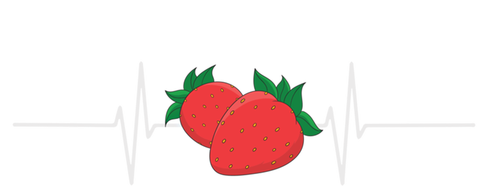 Fruit Heartbeat Strawberry Gift T-Shirt