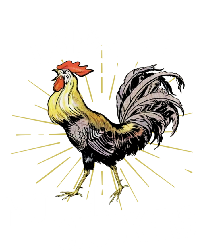 Rise And Shine Mother Cluckers Gift Funny Chicken Rooster Sustainable Beanie