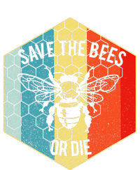 Save The Bees Or Die Retro Beekeeper T-Shirt