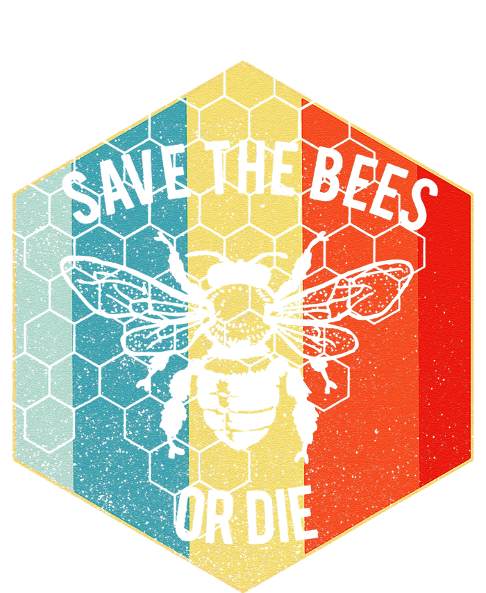 Save The Bees Or Die Retro Beekeeper T-Shirt