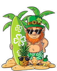 Leprechaun Hawaiian Surfing St Patricks Day Hawaii Gift 16 in Basic Backpack