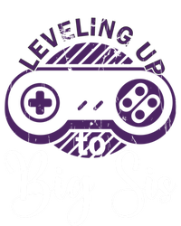 Leveling To Big Sis Big Sis Little Bro Designs Cute Gift T-Shirt