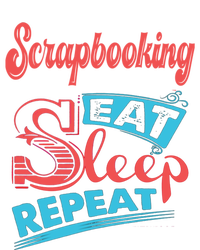 Scrapbooking Lovers Scrapbooking Eat Sleep Repeat Gift Tie-Dye Long Sleeve Shirt