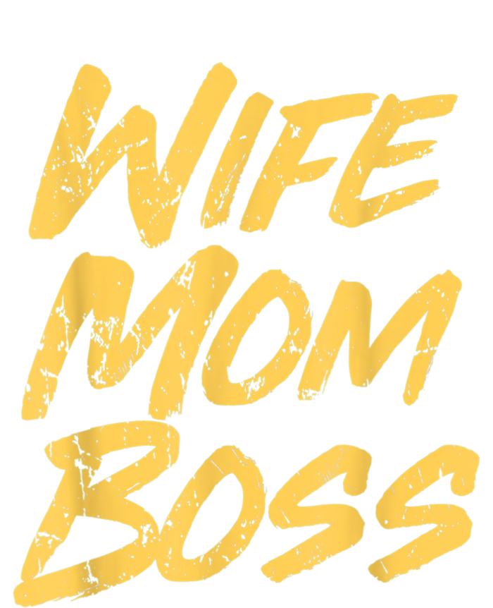 Vintage Stylish Wife Mom Boss Funny Mother's Day Kids Hoodie