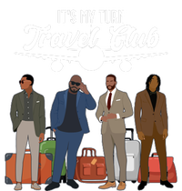 It's My Turn Travel Club Traveling Black African American Men Softstyle Adult Sport Polo