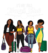 It's My Turn Travel Club Traveling Black African American Women Cooling Performance Crew T-Shirt