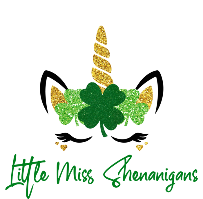 Little Miss Shenanigans Unicorn St Patrick's Day Great Gift T-Shirt