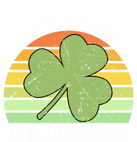 Little Miss Shenanigans Vintage St Patricks Day Gift T-Shirt