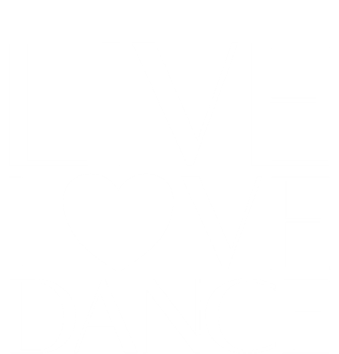 Live Love Dance I Love Dance Ballerina Ballet Gift Cool Gift Women's Racerback Tank