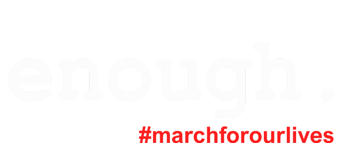 Hashtag #Enough March For Our Lives Womens Funnel Neck Pullover Hood