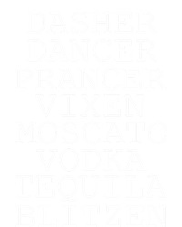 Dasher Dancer Prancer Vixen Moscato Vodka Tequila Blitzen Cool Gift Kids Tie-Dye T-Shirt