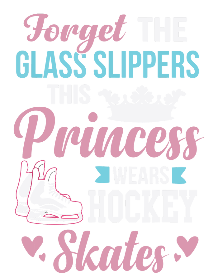 Forget The Glass Slippers Funny Women Ice Hockey Valucap Bio-Washed Visor