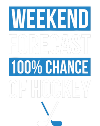 Weekend Forecast Funny Hockey, Hockey Player Gift Tee T-Shirt