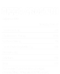 Pizza Crostini Nutrition Facts Funny Thanksgiving Humor Gift Zip Tote Bag