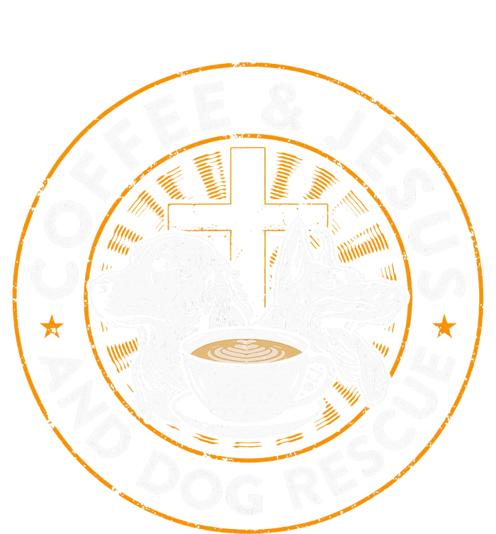 Coffee& Jesus And Dog Rescue Animal Rescue Cat Dog Hoodie