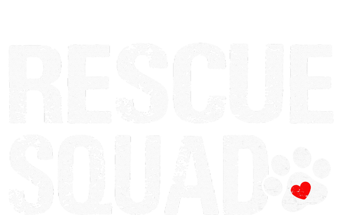 Cute Rescue Squad Distressed Animals Dog Cat Paw Heart T-Shirt