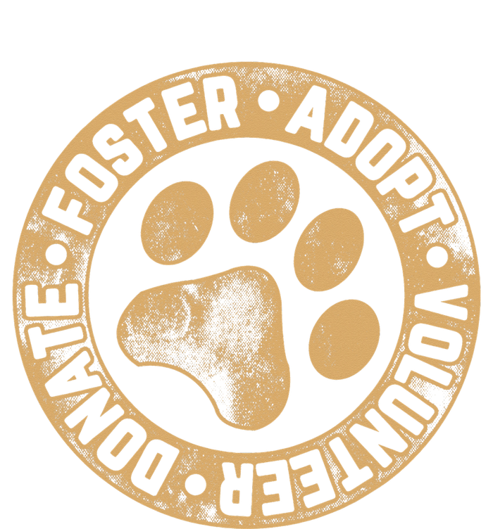 Foster. Adopt. Volunteer. Donate. Animal Rescue Dog Toddler T-Shirt