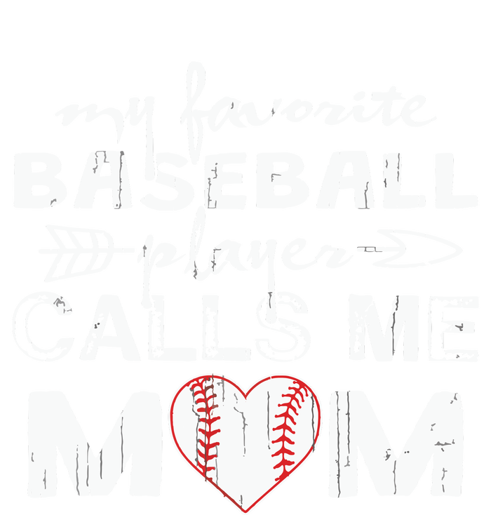 My Favorite Baseball Player Calls Me Mom Valucap Bio-Washed Visor