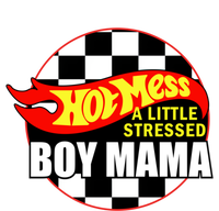 Hot Mess Little Stressed Mama Funny Mom Life Mom Of Meaningful Gift T-Shirt