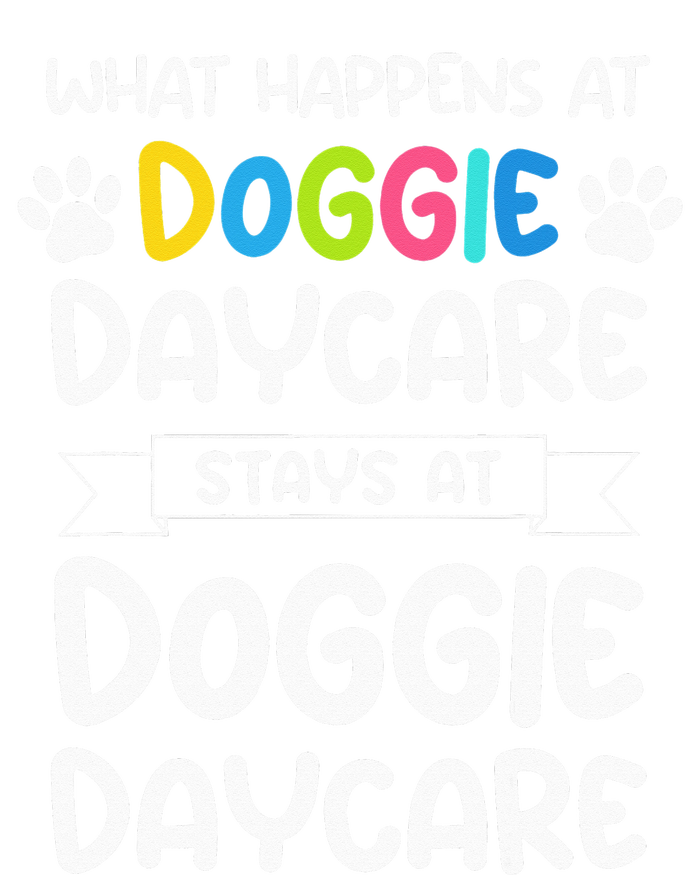 What happens at doggie daycare Quote Dog Daycare Worker Women's V-Neck T-Shirt